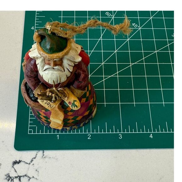 Jim Shore Santa He Knows Naughty & Nice Holiday Christmas Ornament 2006 4005789 - Picture 4 of 12